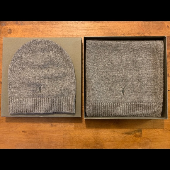 All Saints Other - ALLSAINTS wool hat and scarf set.